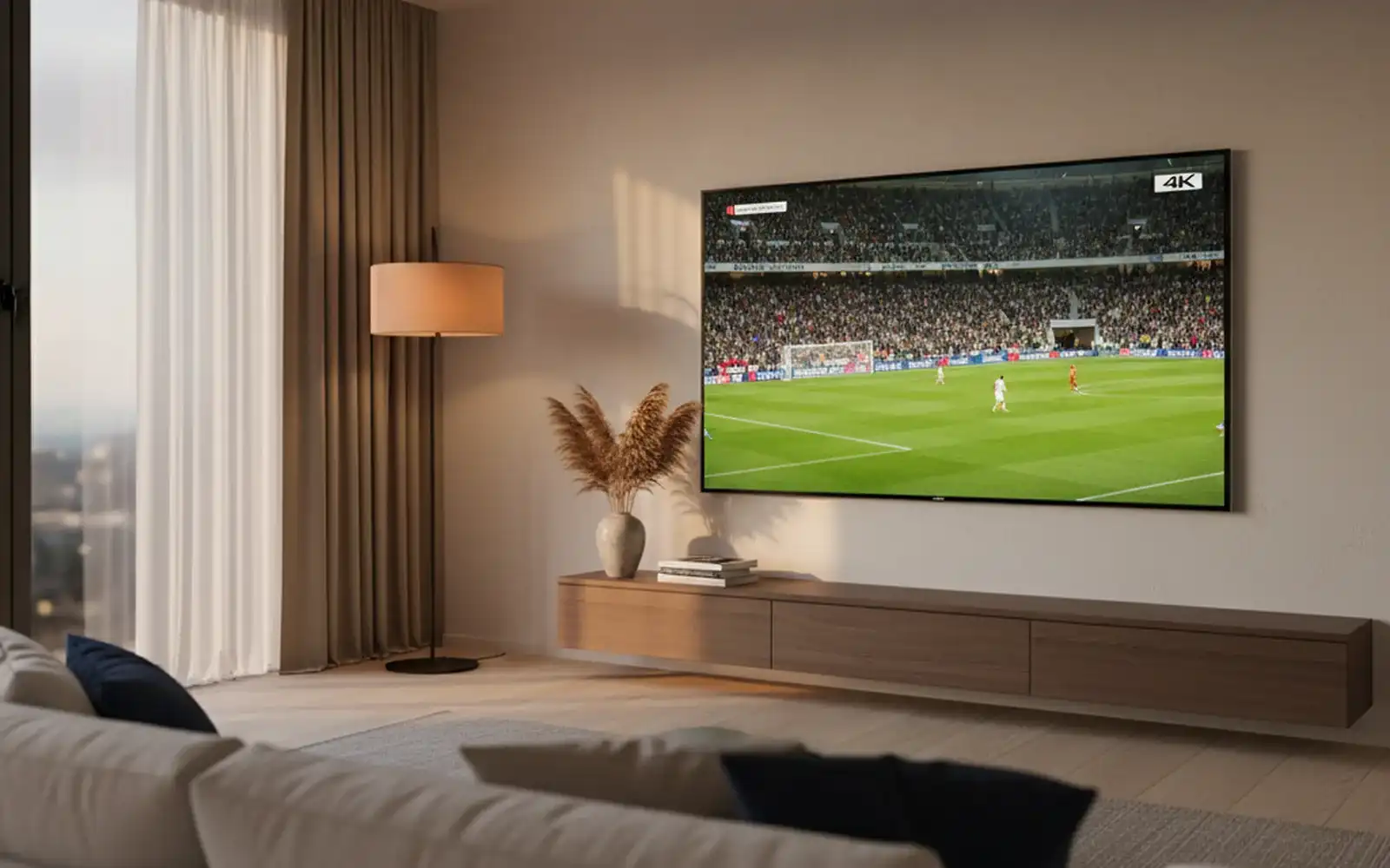 IPTV Nederland op 4K smart tv — live voetbal kijken via IPTV Helder